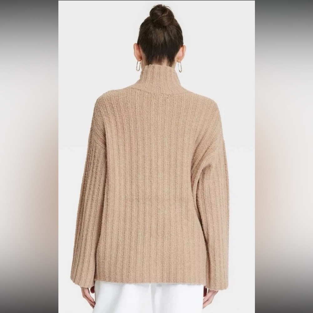 Universal Thread Oversized Tunic Ribbed Turtlenec… - image 2